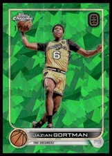 2022-23 Topps Chrome OTE Sapphire #7 Jazian Gortman Green /75