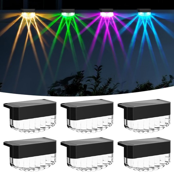 Solarleuchten 6 StüCk AußEn Garten LED Wandleuchten 8 Farben-image