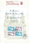 1981 Isle of Man Royal Wedding Miniature Sheet First Day Cover