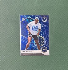 2021 Panini Mosaic - Tre’ Mckitty #386 No Huddle Blue Disco Prizm /75 (RC)