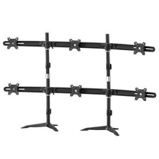 Image of Amer Mounts Hex Monitor Stand Mount Max 30inch Display