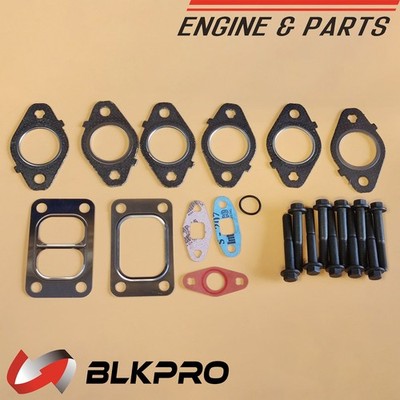 Exhaust Manifold Gaskets Bolts Set UPGRADE Thin for Dodge Cummins B5.9 6.7 03-19