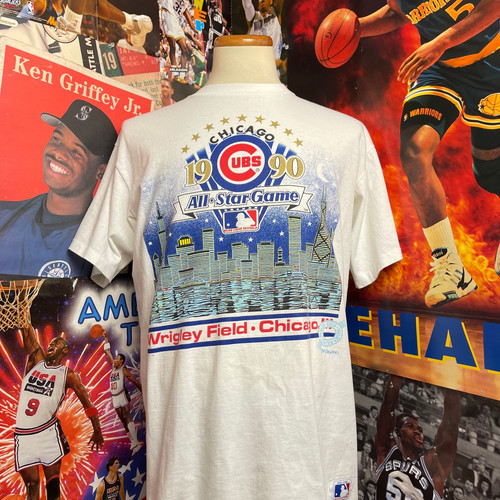 Vintage Chicago Cubs 1990 MLB All Star Game Skyline Tee