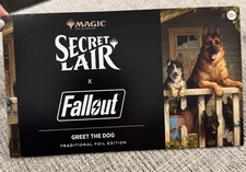 MAGIC THE GATHERING Secret Lair x Fallout: Greet the Dog Foil Edition​ SEALED