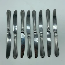 Wallace Summerset Frost Set Of 8 Flatware Knives Knife