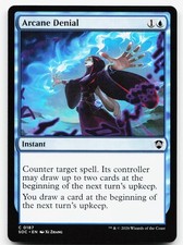 ARCANE DENIAL 187 C COMMANDER: SECRETS OF STRIXHAVEN NM MTG