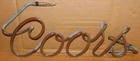 Vintage Coors 18.5 " Neon Sign Glass Tube Tubing Replacement Part Section Parts