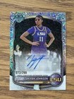 2025 Bowman ZaKiyah Johnson Auto /299 Bowman 1st LSU