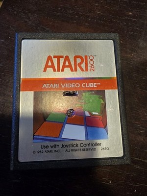 Atari Video Cube (Atari 2600, 1983) Cartridge Only. Tested! Working!