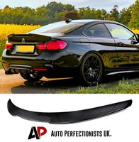 Spoiler Stivale Posteriore Bmw Serie 4 Coupè F32 Fibra Di Carbonio Stile M4 Ala Labbro 2013-20