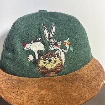 VTG ACME Kids 1992 Warner Bros Taz, Tweety, Bugs and Sylvester Snapback Cap Hat