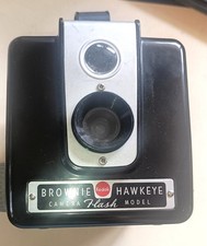 Vintage Brownie Hawkeye Camera Flash Model With Case