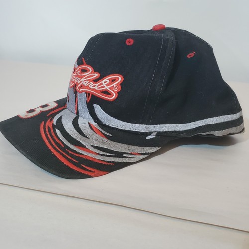 Cappello Dale Earnhardt #3 nero GM Goodwrench NASCAR Chase autentico vintage - Foto 2 di 8