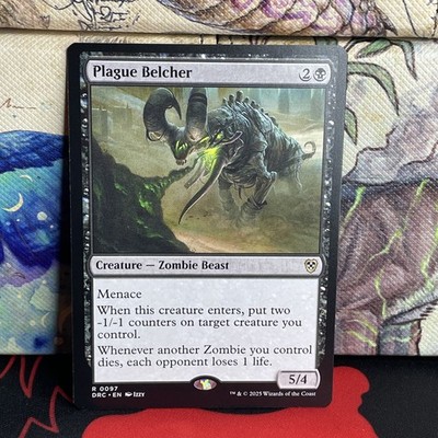 Plague Belcher #0097 Commander: Aetherdrift Regular NM