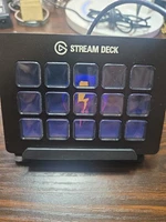 Original Elgato Stream Deck 15-Key (Model 20GAA9901) with Stand