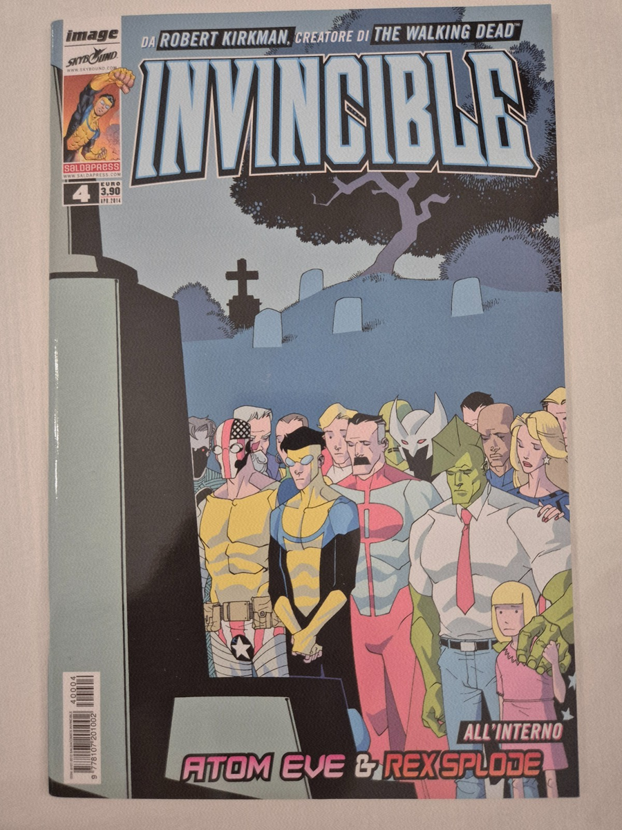Invincible #7 #8 Atom Eve & Rex Splode #2 1st App Damien Darkblood