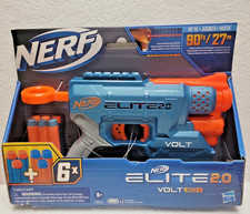 NERF Elite 2.0 Volt SD-1 Blaster 6 Darts Light Beam Targeting 78 