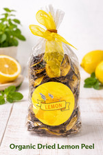 Organic Dried Lemon Peel Scented Potpourri Natural Citrus Simmer Pot Craft Zest