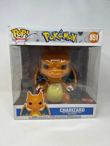 Charizard Supersized 10'' #851 DAMAGED BOX SEE PICS