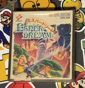 Esper Dream Famicom Disk System Konami Nintendo Japan Import US Seller TESTED