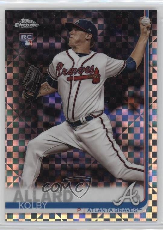 2019 Topps Chrome Mega Box X-Fractor Kolby Allard #99 0y59