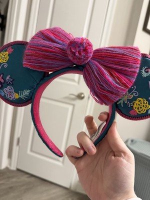 Disney Encanto Mirable Minnie Mouse Magic Awaits You Floral Ear Headband