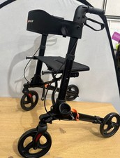Go Plus Walker Rollator 4 Wheel Folding with Seat