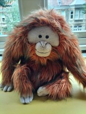 RARE Oswald Orangutan Monkey Jellycat - Retired soft toy plush