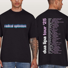 Dua Lipa Dated Tour 2025 Two Sided T-Shirt