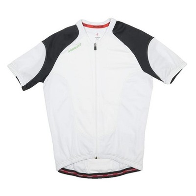 SPECIALIZED Herren Radtrikot Weiß Schwarz Jersey Kurzarm Rundhals M