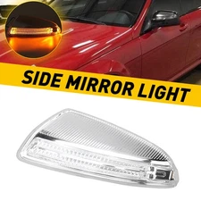 Left Side Mirror Turn Signal Yellow Light Mercedes Fits C250 C300 C350 C63 45153