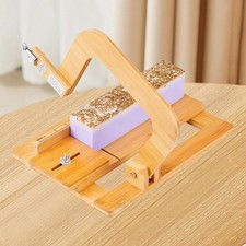 3er Set Silikon Seifenformen - 1200ml Rechteckige Seifenlaibformen Mit Holzkisten