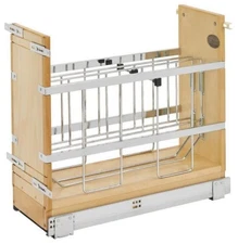 Rev-A-Shelf 447-BCBBSC-8C Wood Classics 8"W Pull Out Base Cabinet - Maple