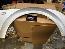 AUDI TT MK1 FRONT WING DRIVER SIDE WING FENDER SILVER LY7W (RIGHT) 98-06
