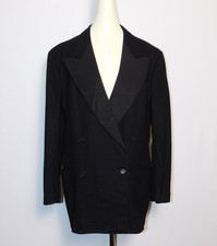 Vtg Men's Henry C. Lytton  Co 1940s Wool Lapel Tuxedo Jacket Size 44