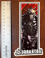 Darkstar Skateboard Sticker 6.5 in x 3.5 in Multicolor Classic Knight Decal