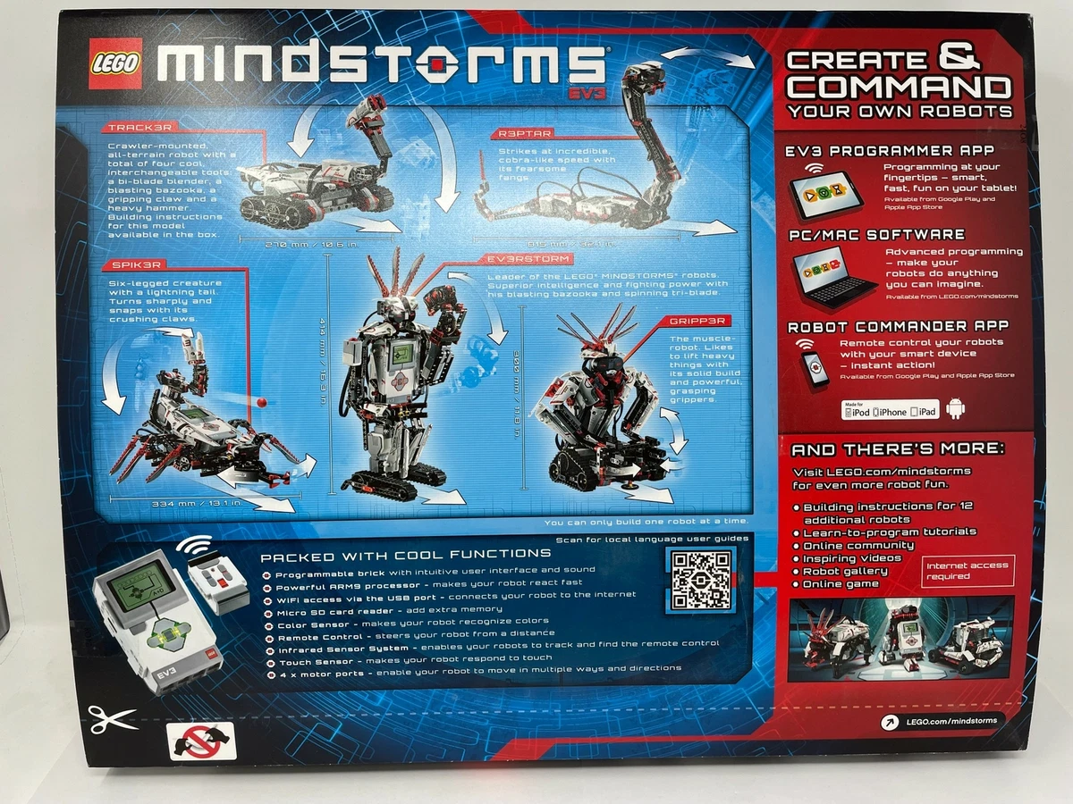 LEGO Mindstorms EV3 Robot Kit 31313 Building Learning Programming OPEN BOX