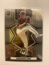 2022 Mosaic Baseball Base Rookies #267 MacKenzie Gore - San Diego Padres