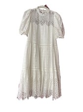 Ulla Johnson Eyelet Dress Size 4 Never Worn!