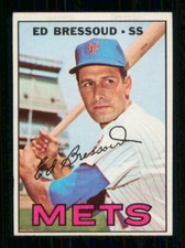 1967  TOPPS  BASEBALL  # 121  ED BRESSOUD    16786