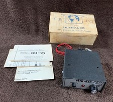 Vtg Ultralec Ultra Electronics CB Radio CB 1-23 Turns on Untested Ham CB 969032