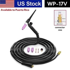 HITBOX WP17V TIG Welding Torch DKJ10-25mm Welder 140Amp TIG Welder Gun Lift TIG