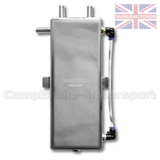 Oil Catch Tank 1.5 Litre Square Bulk Head Mount Rally,Race,Drift,4x4 CMB1576