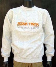 Vintage Star Trek Deep Space 9 Station Embroidered Sweatshirt  Choice of Size