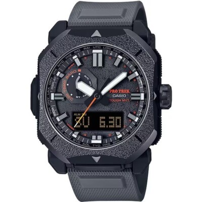 **Title** Casio Pro Trek PRW-6900BF-1JF Solar Atomic Watch Men's Black Multi-Fun