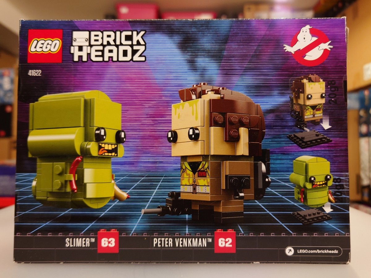 41622 : LEGO BRICKHEADZ Ghostbusters Peter Venkman & Slimer - Free
