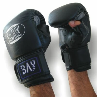 BAY KALIMA LEDER Sandsackhandschuhe Handschuhe Sandsack Boxsack schwarz S M L XL - Bild 1 von 4
