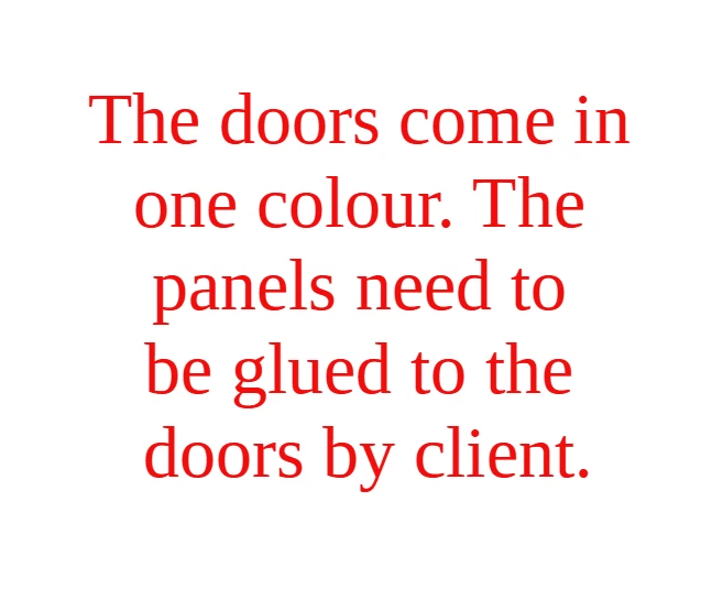 Wardrobe 120x205cm Sliding Doors Rail Shelves Mirror Decorative Strips DELIA 120 - Image 4 of 4