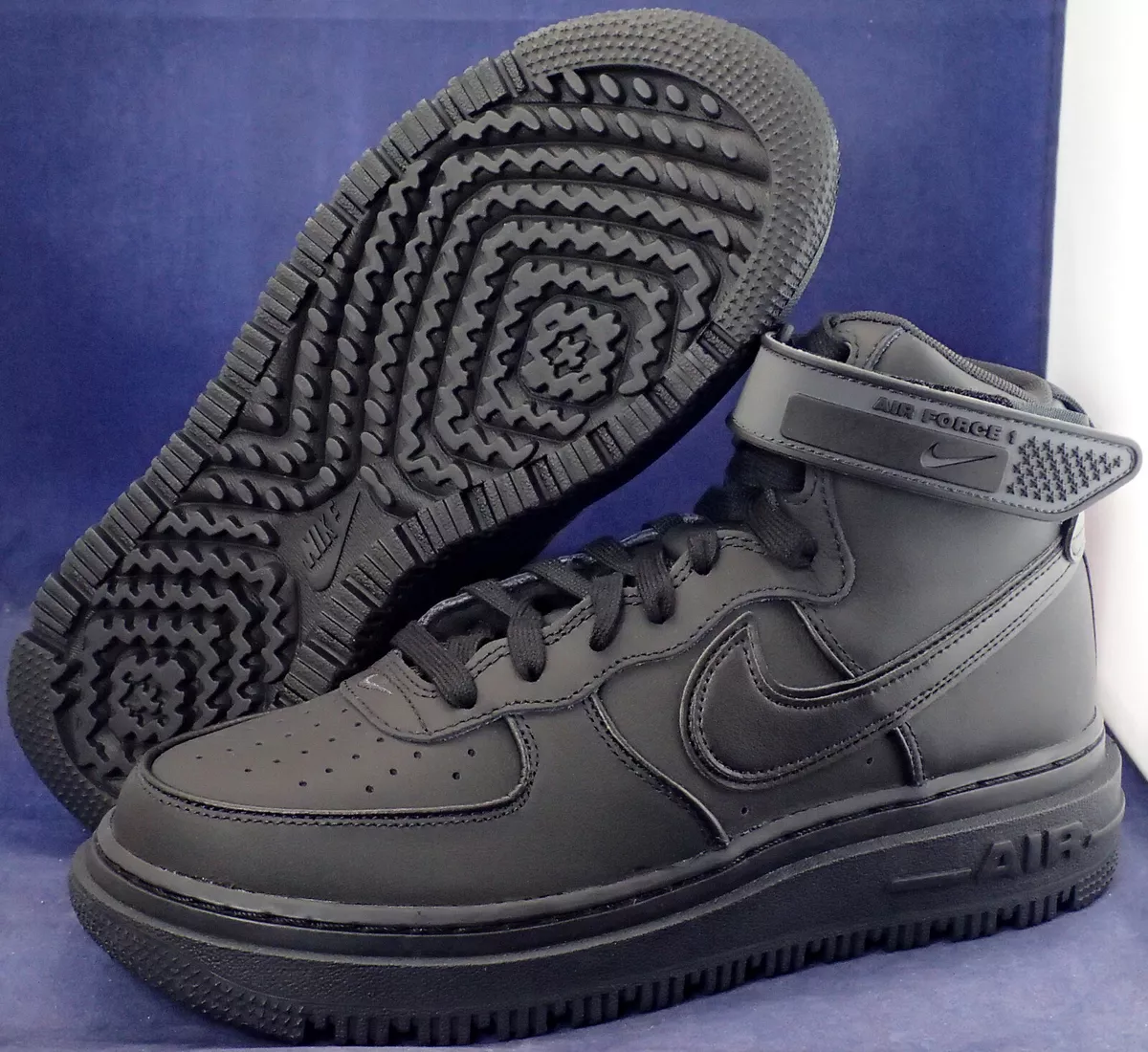 Nike Air Force 1 Mid - Dark Charcoal - Black 