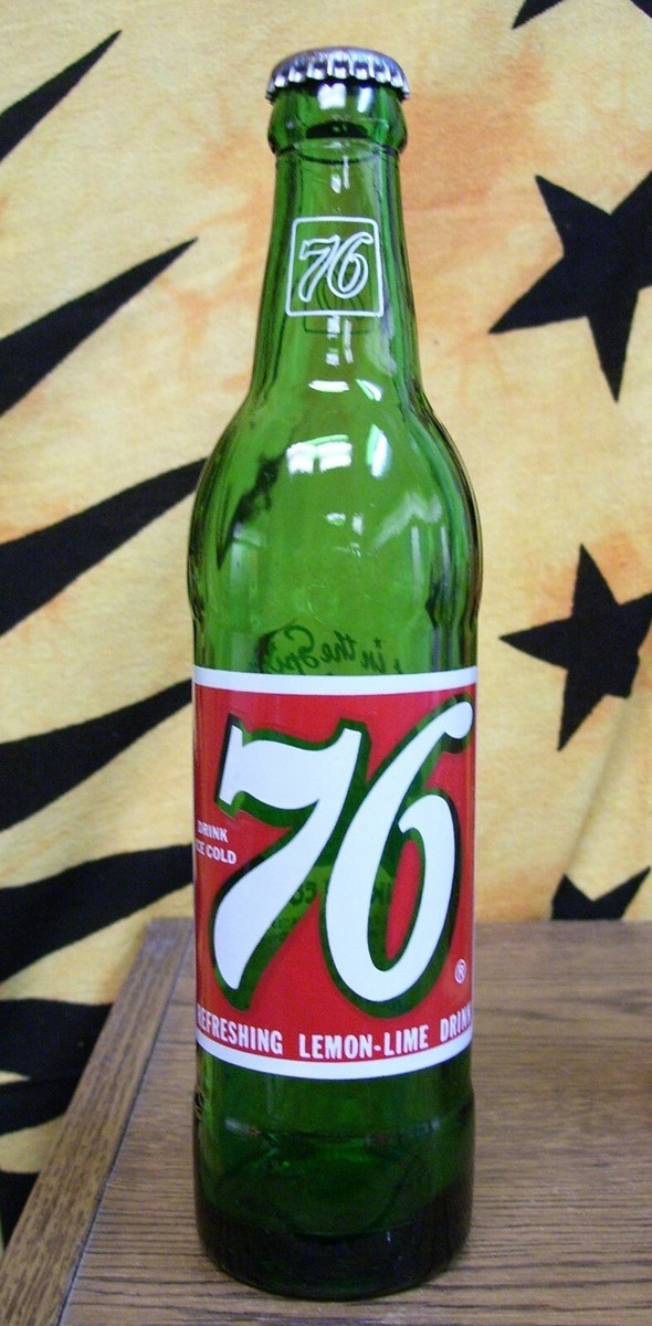 vintage pop bottle 76 pop bottle AMERICAN 